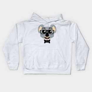 Smart Koala Bear Glasses - Koalafied Teacher Student Gift Kids Hoodie